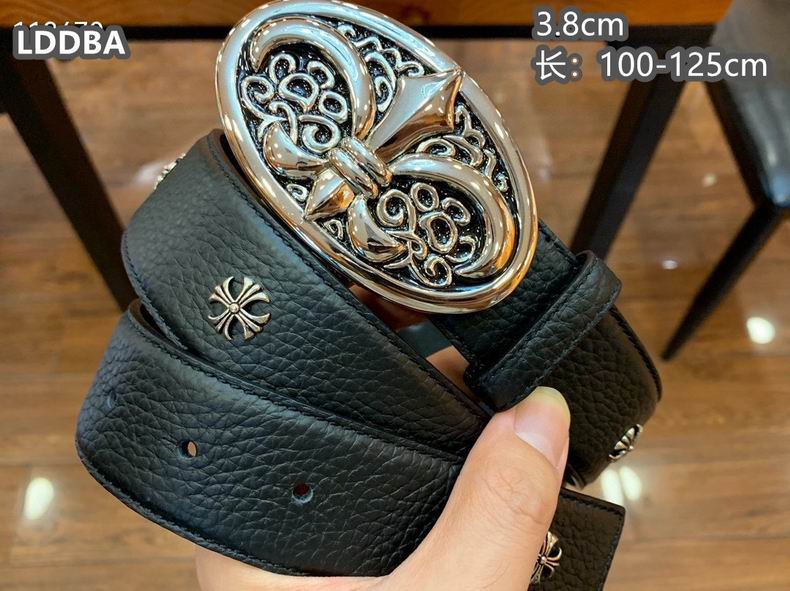 Chrome Hearts belt 38mmX100-125cm 8L09